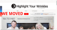 Desktop Screenshot of highlightyourwrinkles.com